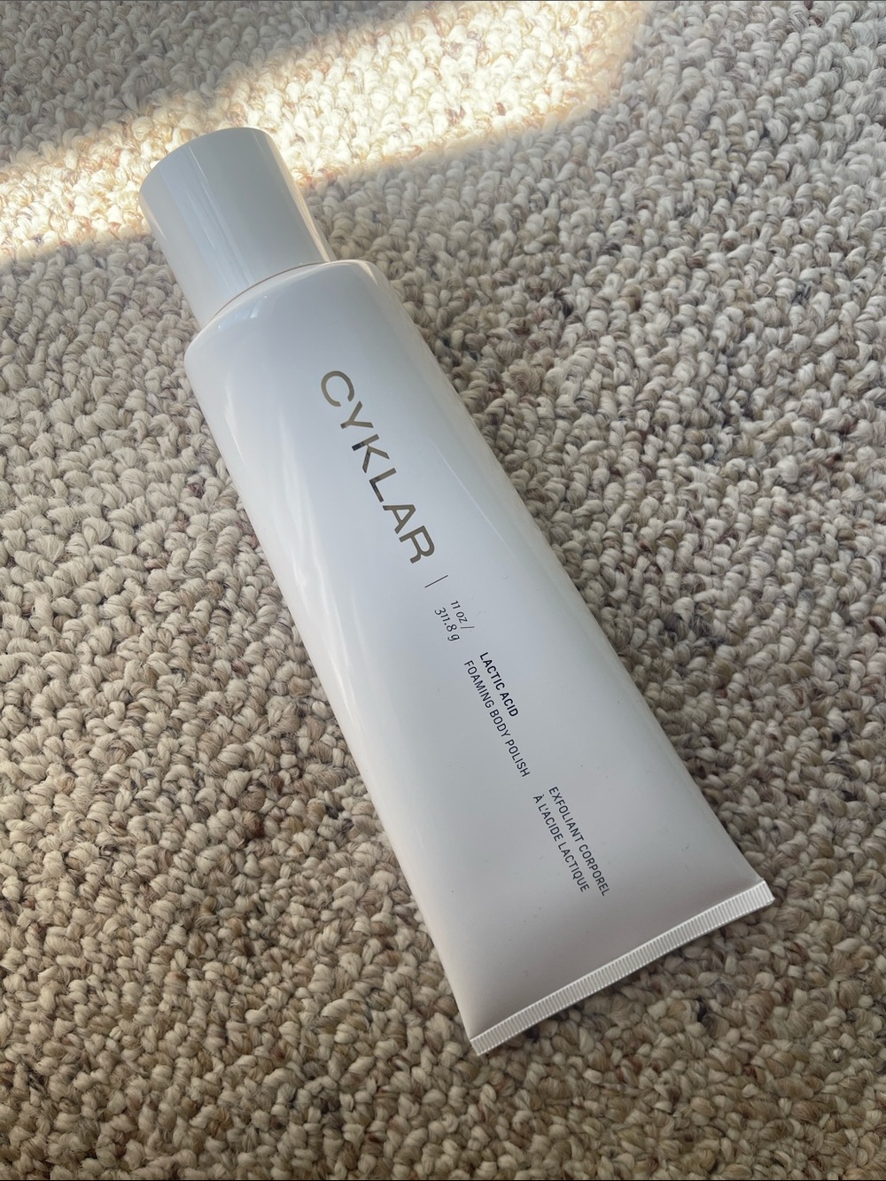 Lactic Acid Foaming Body Polish and Wash